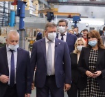 Губернатор Рязанской области Николай Викторович Любимов посетил станкостроительный завод «Саста»