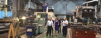 Руководство «Балтийской Промышленной Компании» посетило станкозавод «Саста»