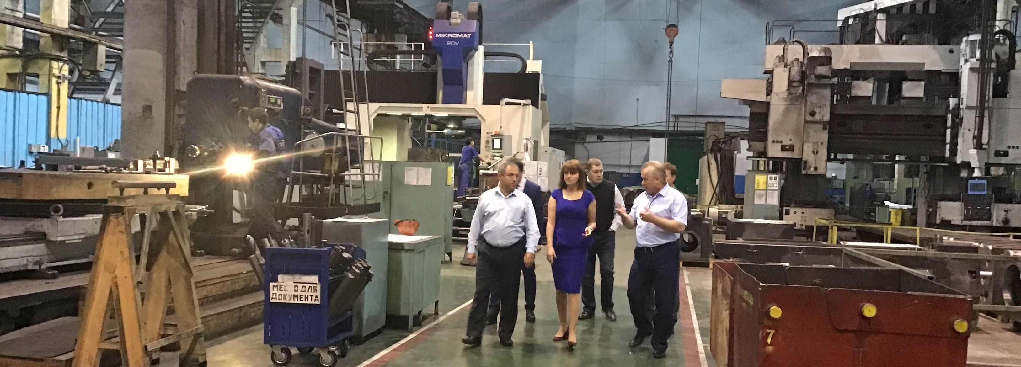 The management of the "BPK" visited the machine-tool plant "Sasta"