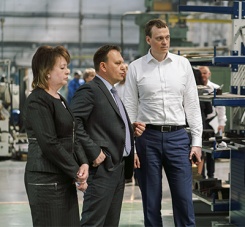 ВРИО губернатора Рязанской области Павел Малков посетил завод "Саста"